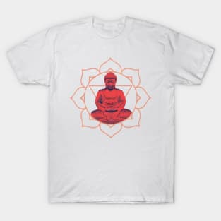 Buddha Yantra Mandala Flower T-Shirt